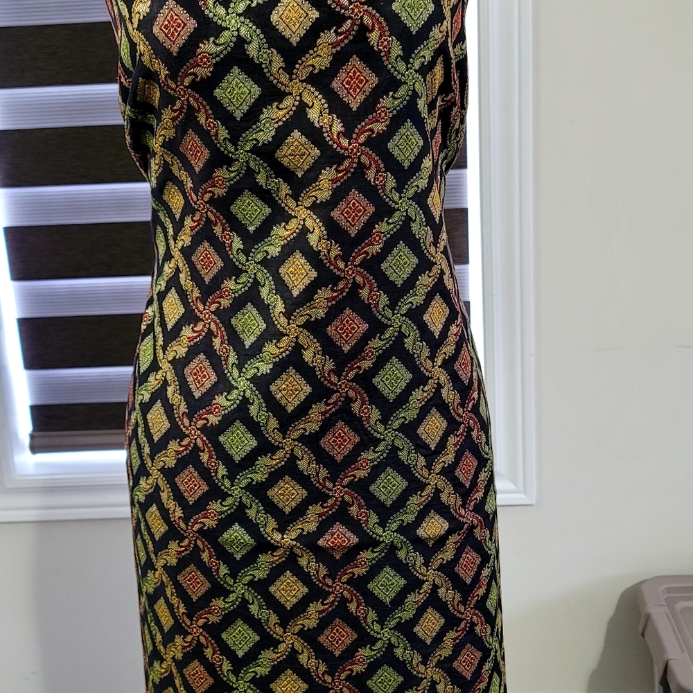 Indian unstiched Banarasi suit with Duppatta